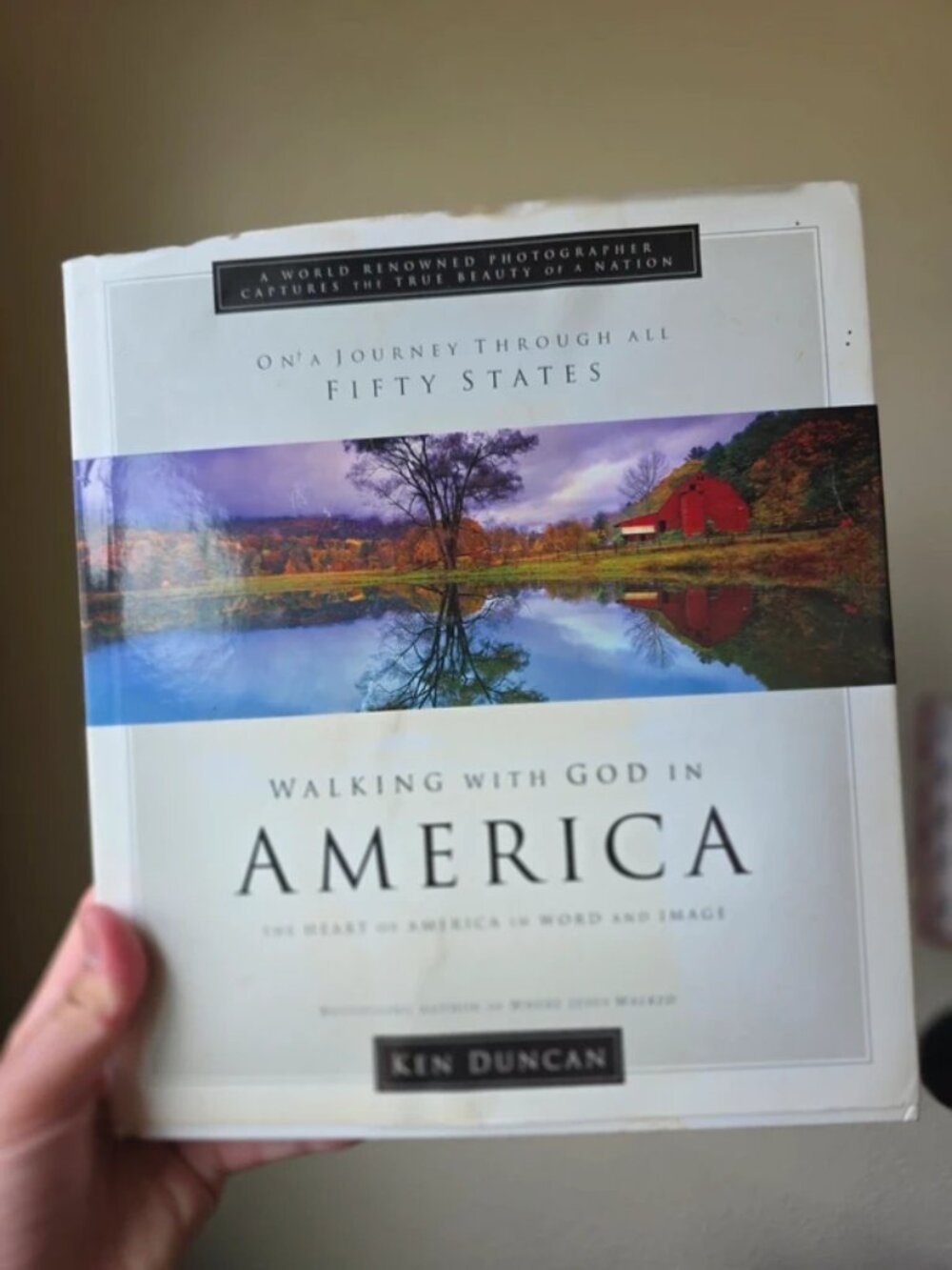 Ken Duncan: Walking with God in America Hardcover Coffee Table Photo Book